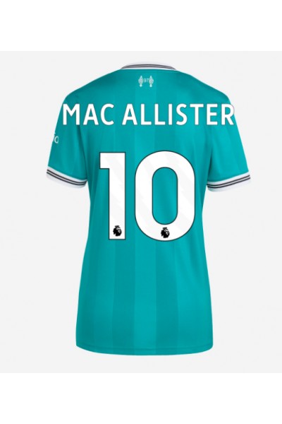 Liverpool Alexis Mac Allister #10 Jalkapallovaatteet Naisten Kolmaspaita 2025-26 Lyhythihainen Liverpool Alexis Mac Allister #10 Jalkapallovaatteet Naisten Kolmaspaita 2025-26 Lyhythihainen